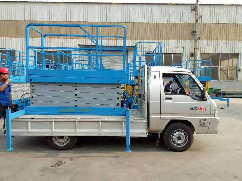 車載剪叉式升降平臺